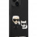 Чехол для iPhone 14 Plus Lagerfeld 3D Rubber Karl and Choupette Hard Black (KLHCP14M3DRKCK)