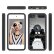 Защитный чехол для iPod Touch 5 / 6 / 7 с котами - Black&White Cats