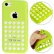 Hollow Dot TPU Case for iPhone 5C (Green) 1.jpg