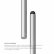 Стилус ручка Elago Pen Ball для смартфонов и планшетов, Silver (EL-STY-BALL-SL)