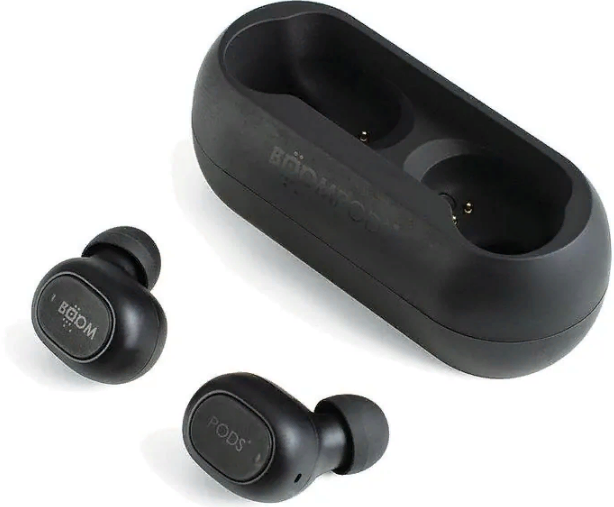 Гарнитура беспроводная BOOMPODS UK TWS Bluetooth Boombuds-GO Black (BBGOBLK)