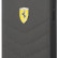 Кожаный чехол Ferrari для iPhone 13 Genuine leather Quilted with metal logo Hard Grey (FEHCP13MRQUG)