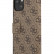 Чехол для iPhone 13 mini Guess PU 4G Big metal logo Booktype Brown (GUBKP13S4GMGBR)
