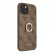 Чехол для iPhone 14 Plus Guess PU 4G + Ring Hard Brown (GUHCP14M4GMRBR)