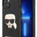 Чехол для iPhone 14 Plus Lagerfeld 3D Rubber Karl's head Hard Black (KLHCP14MKH3DBK)