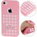 Hollow Dot TPU Case for iPhone 5C (Pink) 1.jpg