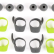 Гарнитура беспроводная BOOMPODS UK TWS Bluetooth Boombuds-Sport Black (TWSBLK)