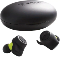 Гарнитура беспроводная BOOMPODS UK TWS Bluetooth Boombuds-Sport Black (TWSBLK)
