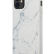 Чехол-накладка для iPhone 12 mini (5.4) Guess PC/TPU Marble Design Hard, White (GUHCP12SPCUMAWH)