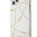 Чехол-накладка для iPhone 12 Pro Max (6.7) Guess Chain design Hard PC/TPU, White/Gold (GUHCP12LPCUCHWH)