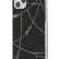 Чехол-накладка для iPhone 12 / 12 Pro (6.1) Guess Chain design Hard PC/TPU, Black/Gold (GUHCP12MPCUCHBK)