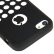 Hollow Dot TPU Case for iPhone 5C (Black) 2.jpg