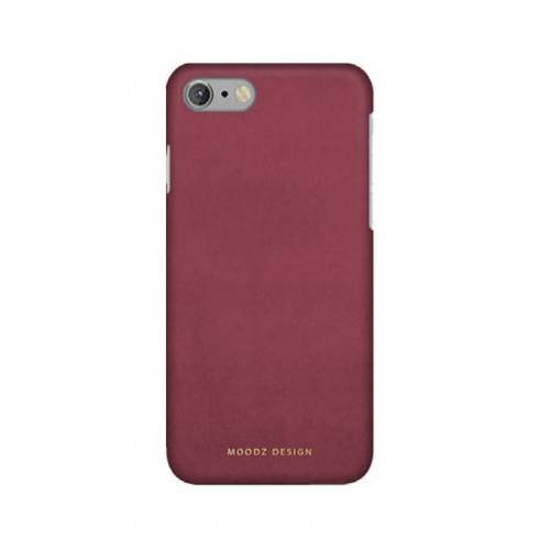 Нубуковый чехол накладка для iPhone 7 Moodz Nubuck Hard Iris (purple), MZ901001
