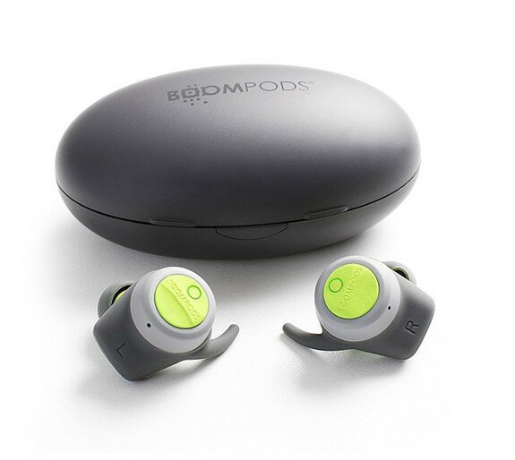 Гарнитура беспроводная BOOMPODS UK TWS Bluetooth Boombuds-Sport Grey (TWSGRN)