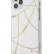 Чехол-накладка для iPhone 12 / 12 Pro (6.1) Guess Chain design Hard PC/TPU, White/Gold (GUHCP12MPCUCHWH)