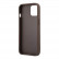 Чехол для iPhone 13 mini Guess PU 4G Big metal logo Hard Brown (GUHCP13S4GMGBR)