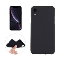 Силиконовый чехол Soft Touch для iPhone XR (Black)