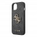 Чехол для iPhone 13 mini Guess PU 4G Big metal logo Hard Grey (GUHCP13S4GMGGR)