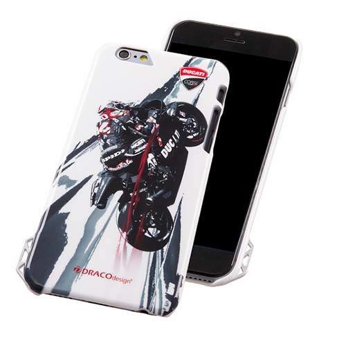 Поликарбонатный чехол для iPhone 6 DRACO DUCATI 6 P Ducati Moto GP2 (Черный) DR60DUP4-DMG2