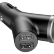 Автомобильное зарядное устройство Baseus АЗУ Y type dual USB+cigarette lighter extended, Black (CCALL-YX01)