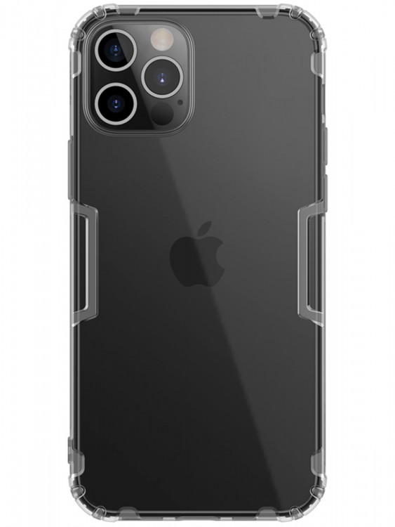 Чехол-накладка для iPhone 12/12 Pro (6.1) Nillkin Nature TPU case Grey (6902048202153)