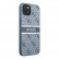 Чехол для iPhone 13 mini Guess PU 4G Stripe printed logo Hard Blue (GUHCP13S4GDBL)