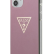 Чехол-накладка для iPhone 12 mini (5.4) Guess Metallc effect Triangle logo Hard PC/TPU, Pink (GUHCP12SPCUMPTPI)