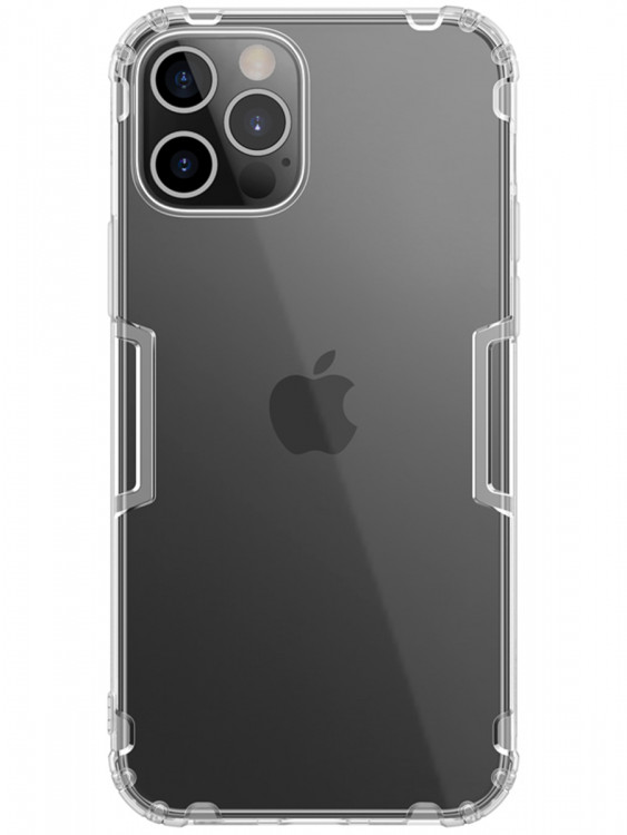 Чехол-накладка для iPhone 12/12 Pro (6.1) Nillkin Nature TPU case Transparent (6902048202146)