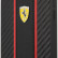 Чехол Ferrari для iPhone 13 PU Carbon/Smooth with metal logo Hard Black (FESNMHCP13MBK)