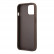 Чехол для iPhone 13 mini Guess PU 4G Stripe printed logo Hard Brown (GUHCP13S4GDBR)