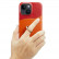 Кожаный чехол для iPhone 14 Fierre Shann Oil Wax Genuine Leather с кольцом (Red)