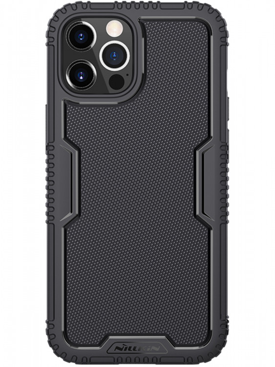 Чехол-накладка для iPhone 12/12 Pro (6.1) Nillkin Tactics TPU protection case Black (6902048202481)