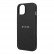 Чехол для iPhone 14 Plus Guess PU Saffiano with metal logo Hard Black (GUHCP14MPSASBBK)