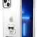 Чехол для iPhone 14 Plus Lagerfeld PC/TPU Choupette body Hard Transparent/Black (KLHCP14MCTTR)