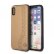 Кожаный чехол-накладка для iPhone X/XS Mercedes New Bow l Hard Leather Came, Light Brown (MEHCPXCSPCA)