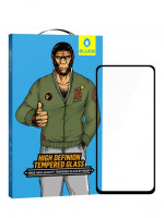 Защитное стекло с рамкой для Galaxy A72 BlueO 2.5D Silk full cover, 0.26 мм, Black (WB-A72)