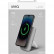 Магнитный аккумулятор с подставкой Uniq HOVEO 5000 мАч с MagSafe, Chalk Grey (HOVEO-CHALKGREY)