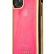 Чехол-накладка для iPhone 11 Pro Guess Liquid glitter Glow in dark sand hard, Gold/Pink (GUHCN58GLTRPI)