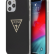 Чехол-накладка для iPhone 12 Pro Max (6.7) Guess Metallc effect Triangle logo Hard PC/TPU, Black (GUHCP12LPCUMPTBK)