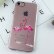 Прозрачный гелевый чехол с фламинго для iPhone 7 / 8  / SE 2020 Flamingo