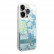 Чехол для iPhone 14 Pro Guess Liquid Glitter Flower Hard Green (GUHCP14LLFLSN)