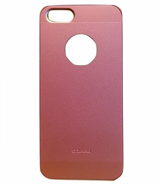 Чехол накладка Ozaki для iPhone 5/5S/SE матовый (розовый)