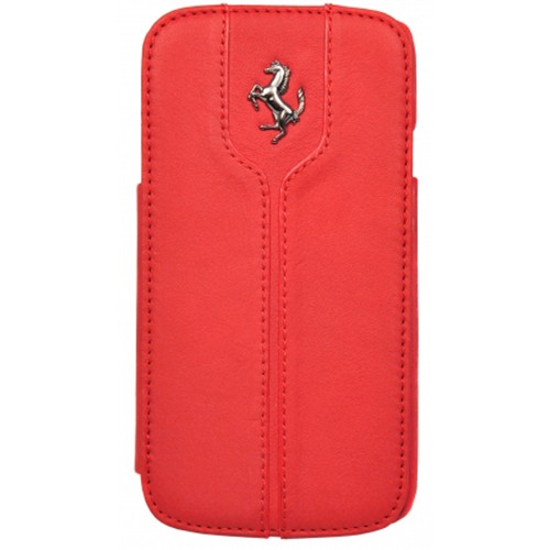 Чехол книжка Ferrari для Samsung Galaxy S4 Booktype Montecarlo Red FEMTFLBKS4RE красный