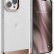 Чехол-накладка для iPhone 13 Pro Max Elago GLIDE (TPU+PC) Transparent/Rose Gold (ES13GL67-TRRGD)