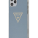 Чехол-накладка для iPhone 12 Pro Max (6.7) Guess Metallc effect Triangle logo Hard PC/TPU, Light blue (GUHCP12LPCUMPTLB)