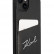 Чехол для iPhone 14 Plus Lagerfeld PU Signature logo c кардслотом Hard Black (KLHCP14MCSSK)