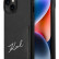 Чехол для iPhone 14 Plus Lagerfeld PU Signature logo c кардслотом Hard Black (KLHCP14MCSSK)