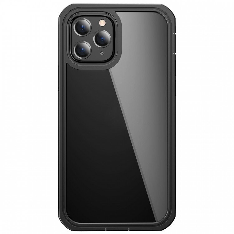 Водозащитный чехол RedPepper для iPhone 12 Pro Max противоударный (Black)
