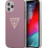 Чехол-накладка для iPhone 12 Pro Max (6.7) Guess Metallc effect Triangle logo Hard PC/TPU, Pink (GUHCP12LPCUMPTPI)