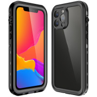 Водозащитный чехол RedPepper для iPhone 13 Pro Max противоударный (Black)